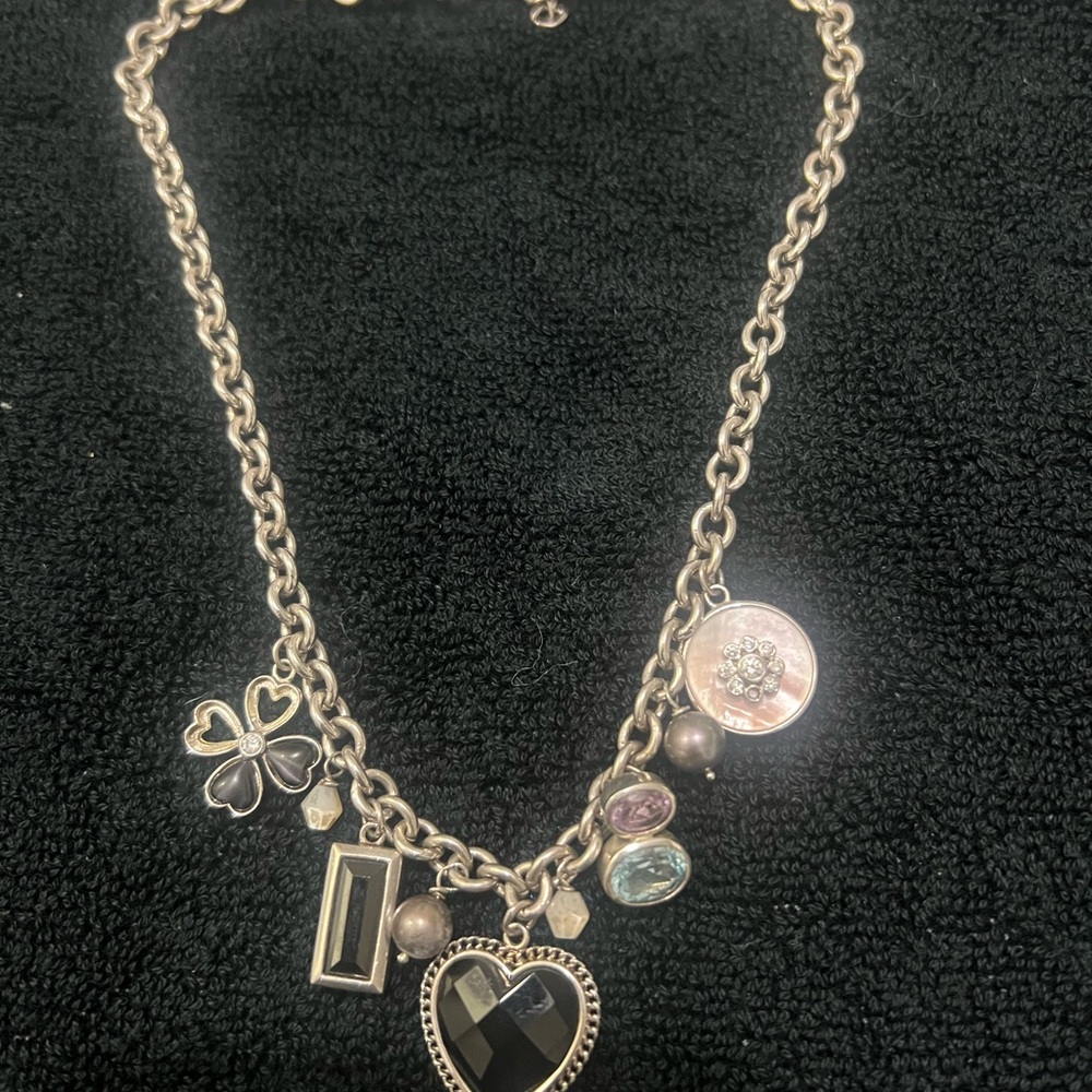 925 sterling silver K Necklace